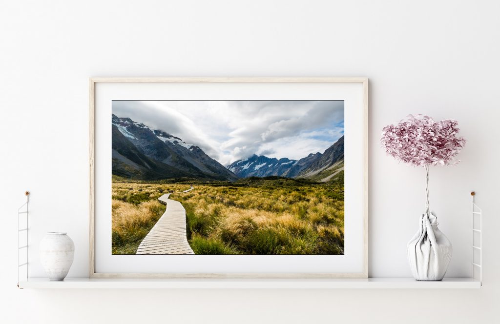 Hooker Valley, New Zealand Canvas Prints Poster Prints Travel
